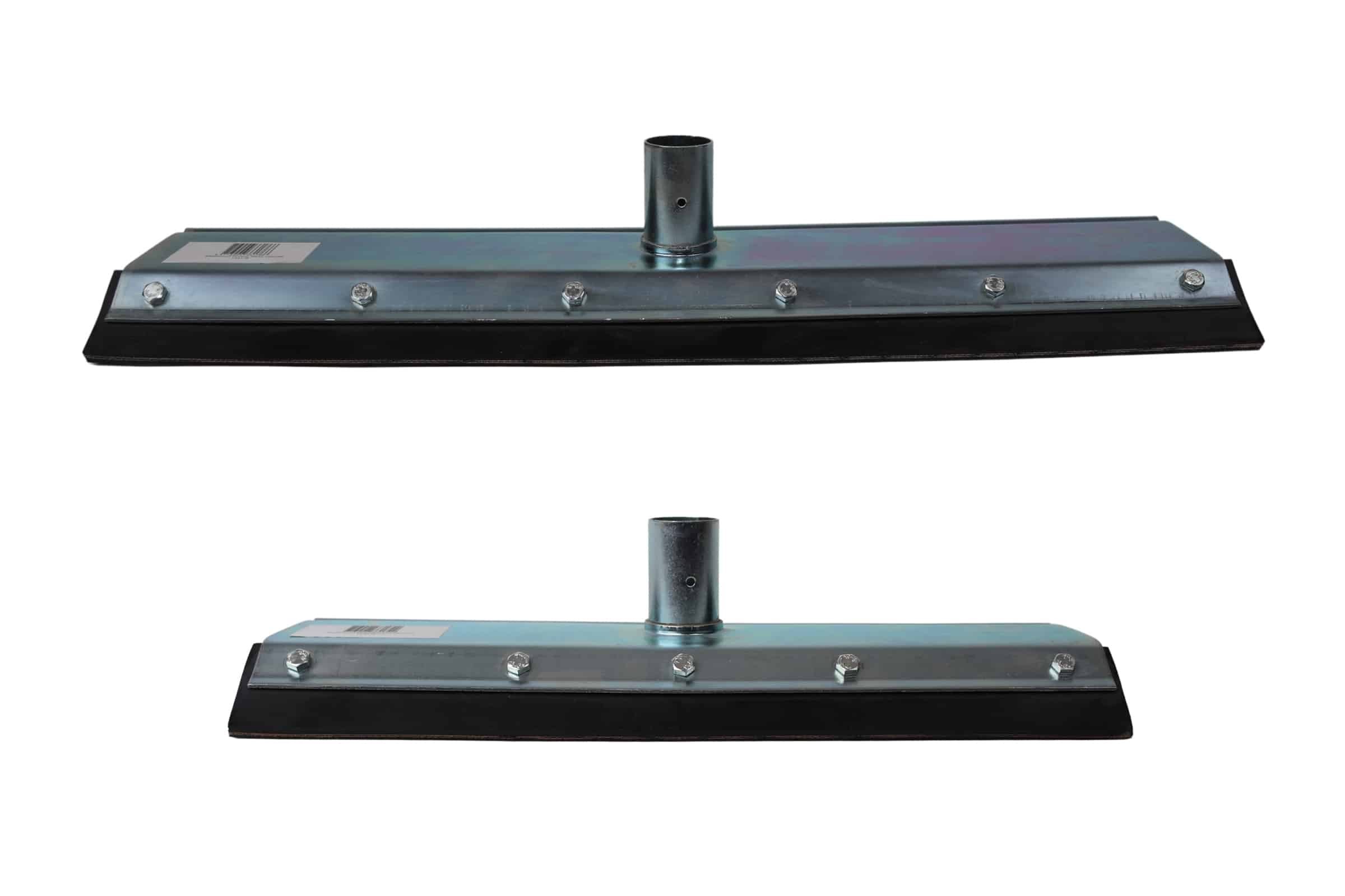 Two sizes for manure scraper with wooden handle. Sold in Canada by Zuidervaart Agri-Import Ltd.