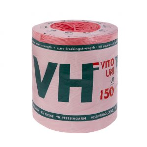 Vito twine for use in large square balers for hay and straw. Available in knot strengths of 440, 550 and 650 lbs. Sold in Canada by Zuidervaart Agri-Import Ltd.