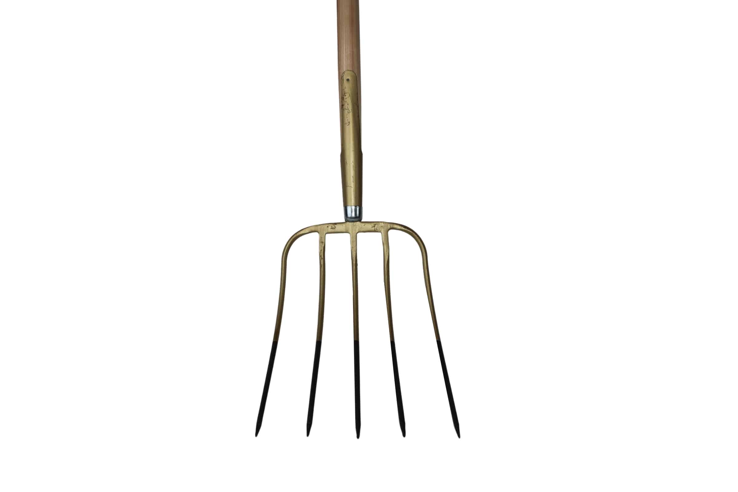 5 prong pitch fork ideal for manure and hay. Sold in Canada by Zuidervaart Agri-Import Ltd.