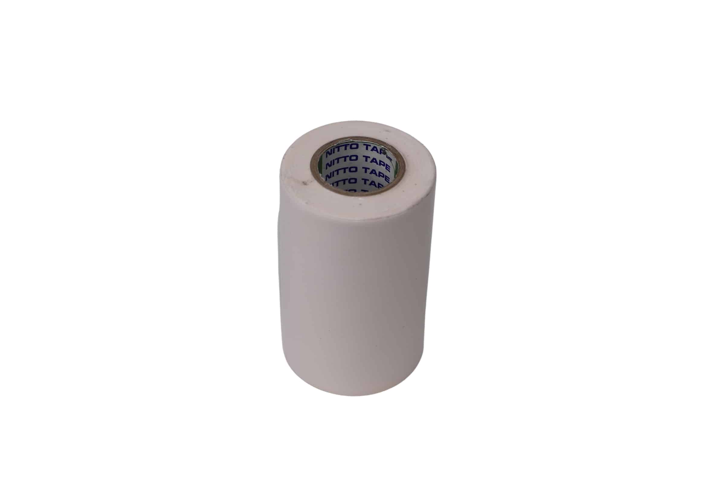 Adhesive tape for silage plastic. Shop broom with hard synthetic fibres. Sold in Canada by Zuidervaart Agri-Import Ltd.