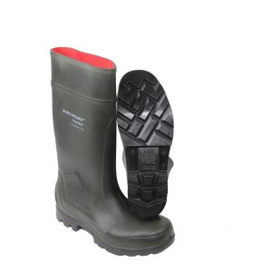 Dunlop Purafort Steel Toe Boot. This is a steel toe boot great for spring, summer, fall and all year barn work. Sold in Canada by Zuidervaart Agri-Import Ltd.