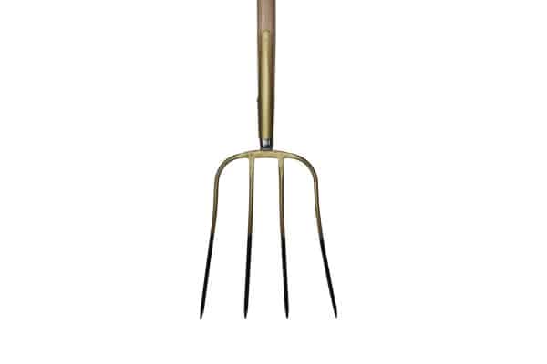 4 prong pitch fork ideal for manure and hay. Sold in Canada by Zuidervaart Agri-Import Ltd.