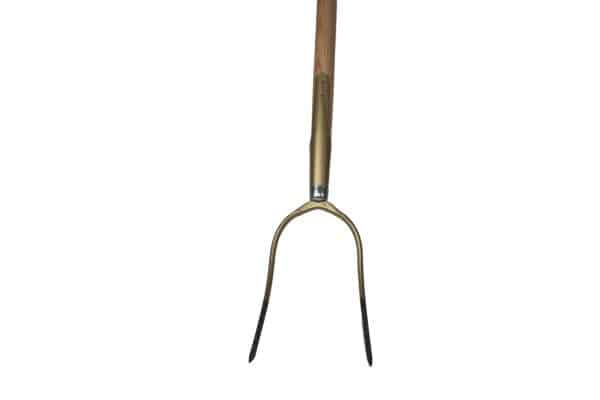 2 prong pitch fork ideal for manure and hay. Sold in Canada by Zuidervaart Agri-Import Ltd.